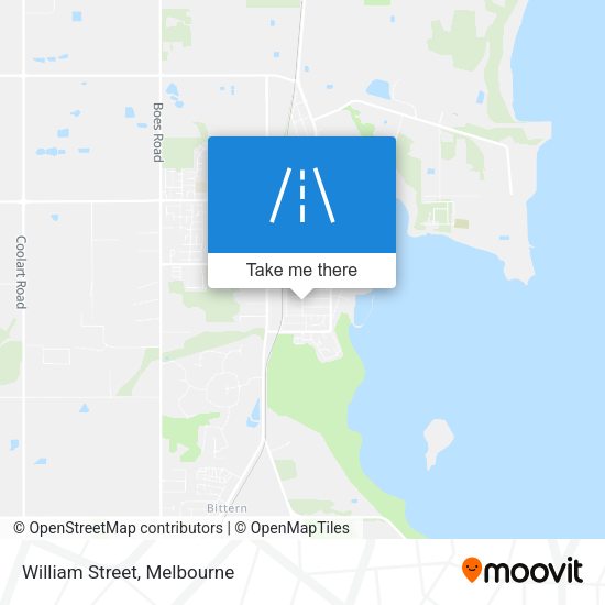 William Street map