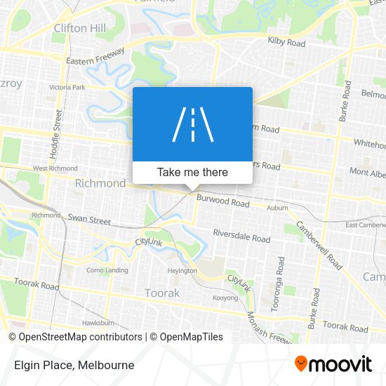 Elgin Place map