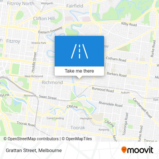 Grattan Street map