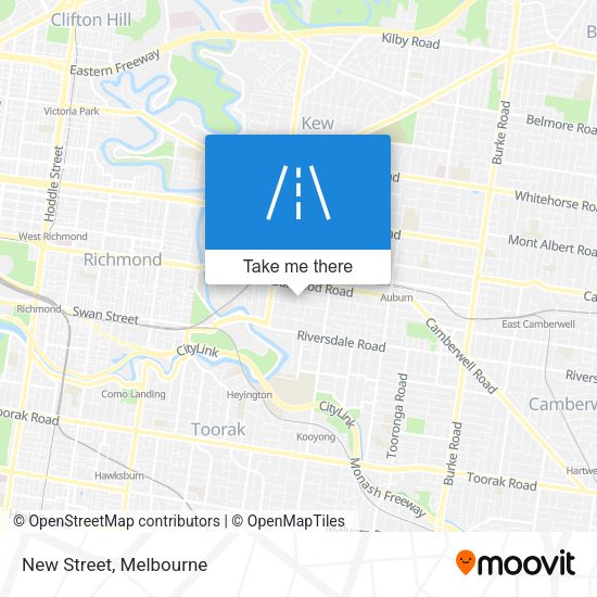 New Street map