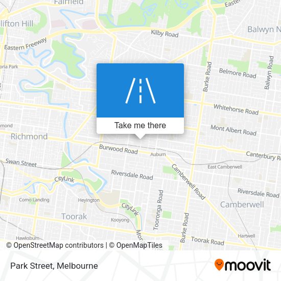 Park Street map