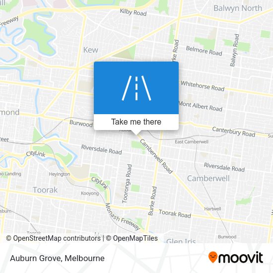 Auburn Grove map