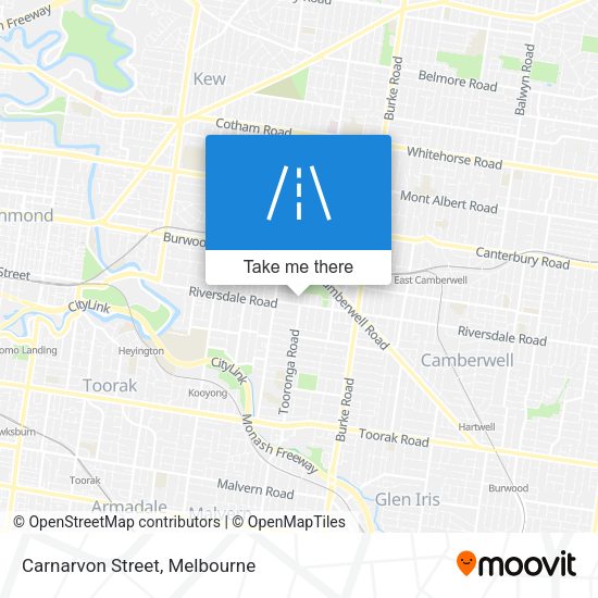 Carnarvon Street map