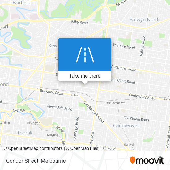 Condor Street map