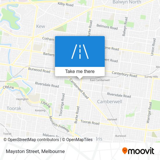 Mayston Street map