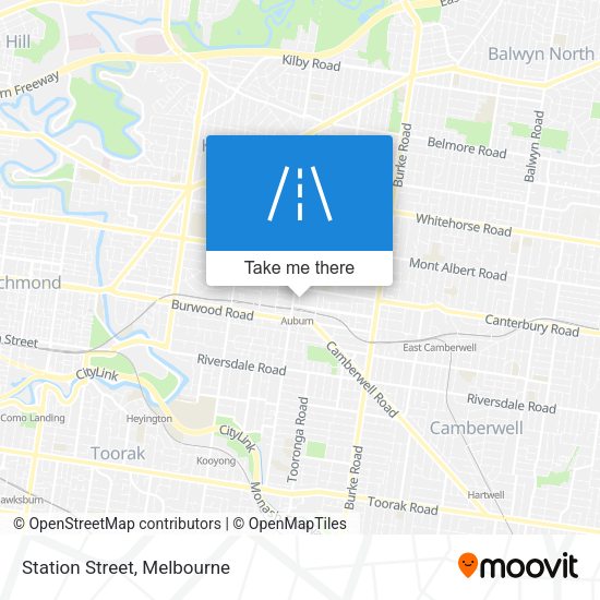 Station Street map
