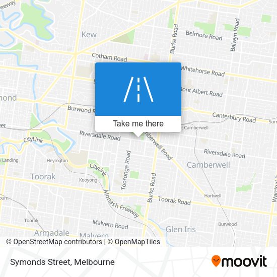 Symonds Street map