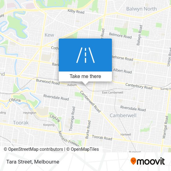 Tara Street map