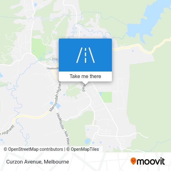 Curzon Avenue map