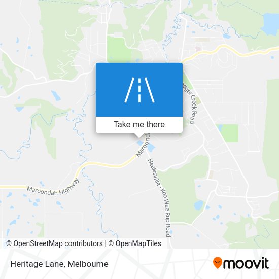 Heritage Lane map