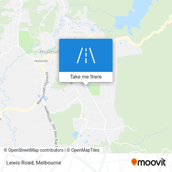 Lewis Road map