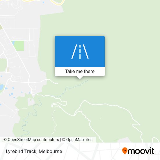 Lyrebird Track map
