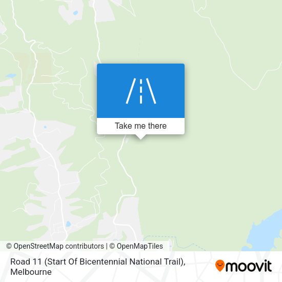 Road 11 (Start Of Bicentennial National Trail) map