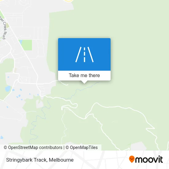 Mapa Stringybark Track