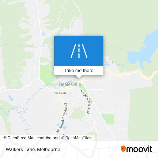 Walkers Lane map