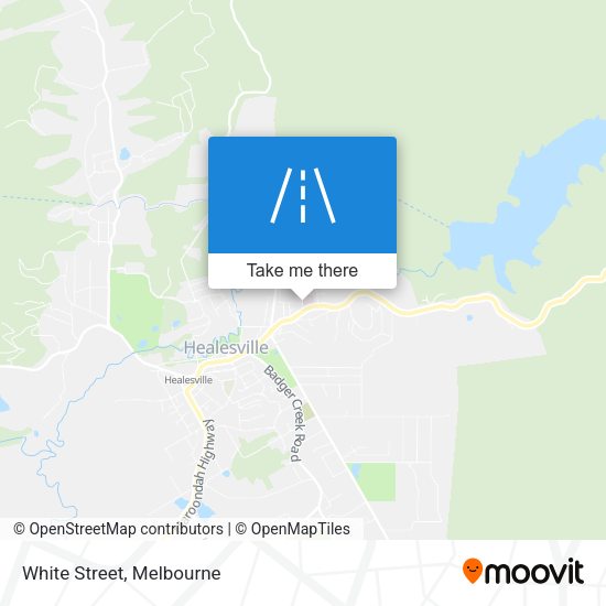 White Street map