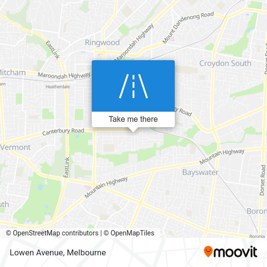 Lowen Avenue map