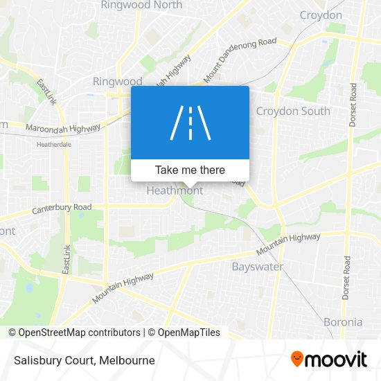 Salisbury Court map