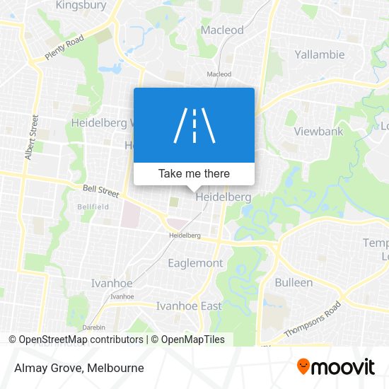 Almay Grove map