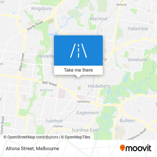 Altona Street map