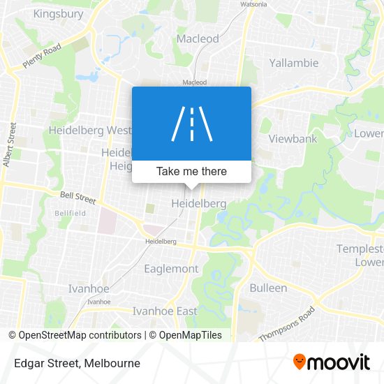 Edgar Street map