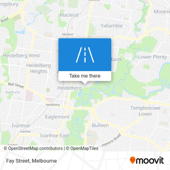 Fay Street map