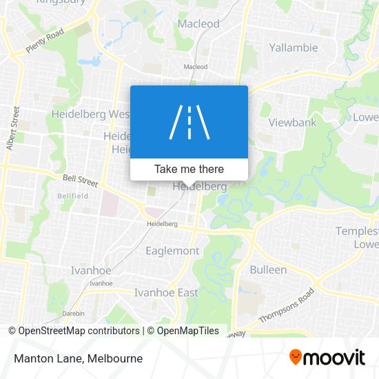 Manton Lane map