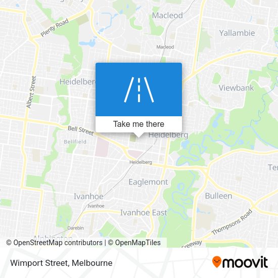 Wimport Street map