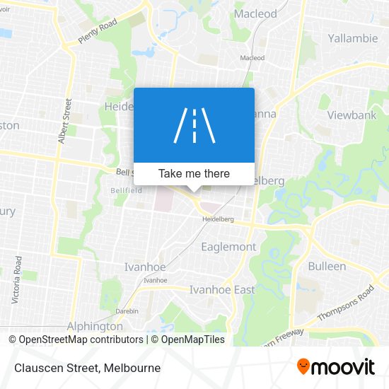 Clauscen Street map