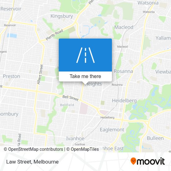 Law Street map