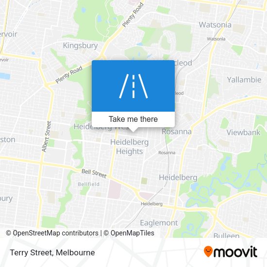 Terry Street map