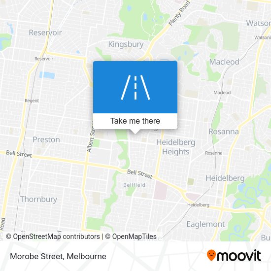 Morobe Street map
