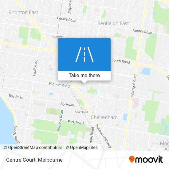 Centre Court map