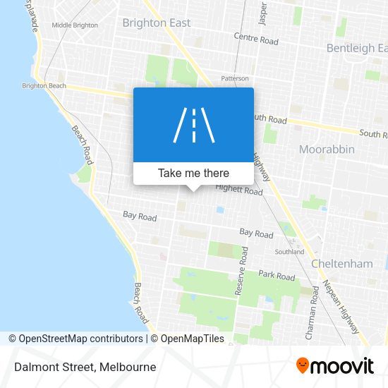 Dalmont Street map