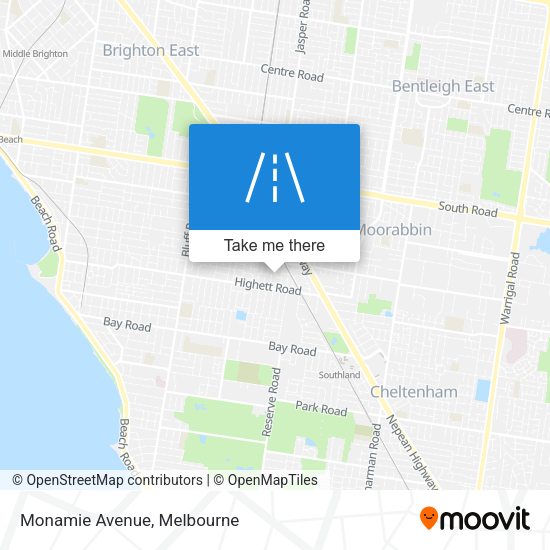 Monamie Avenue map