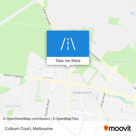 Colburn Court map