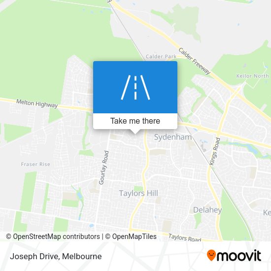 Joseph Drive map