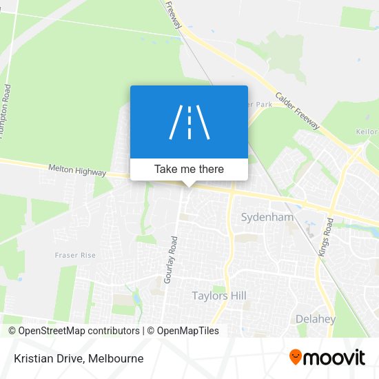 Kristian Drive map