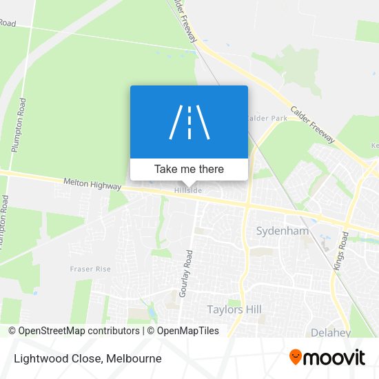 Lightwood Close map