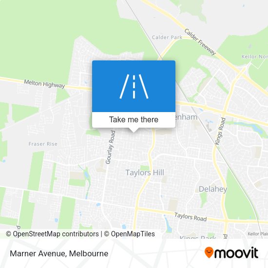Marner Avenue map