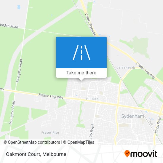 Oakmont Court map