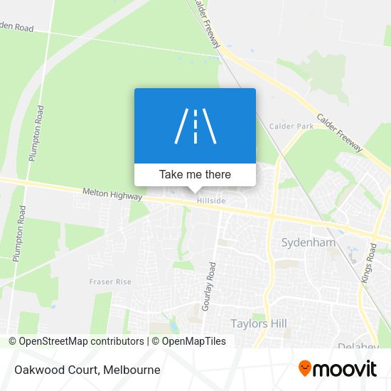 Oakwood Court map