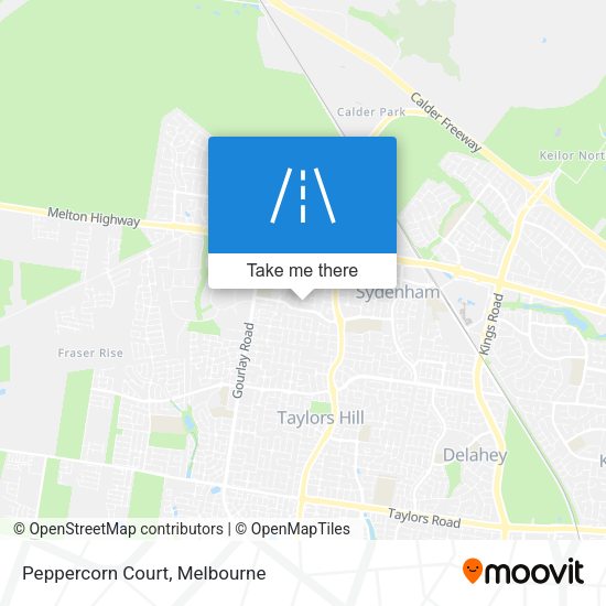 Peppercorn Court map