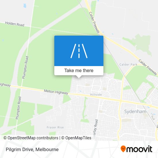 Pilgrim Drive map