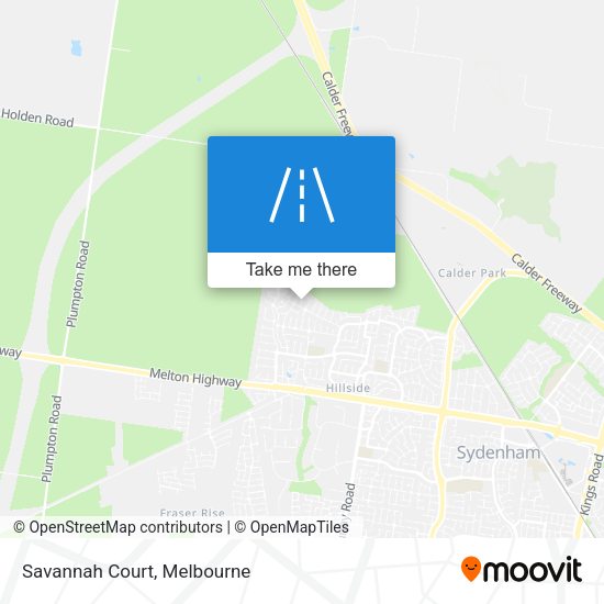 Savannah Court map