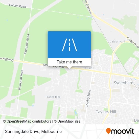 Sunningdale Drive map