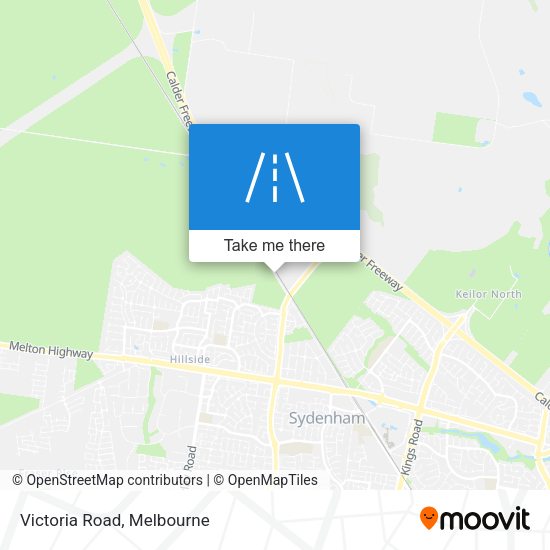 Victoria Road map