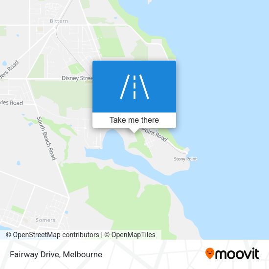 Fairway Drive map