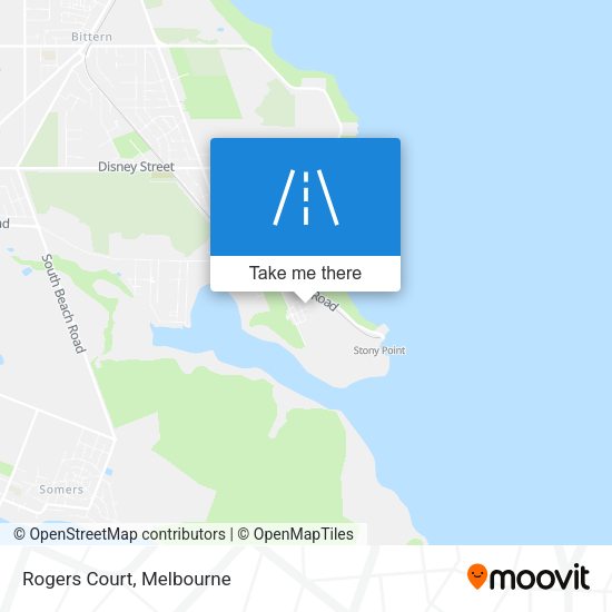 Rogers Court map