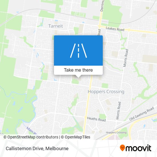 Callistemon Drive map